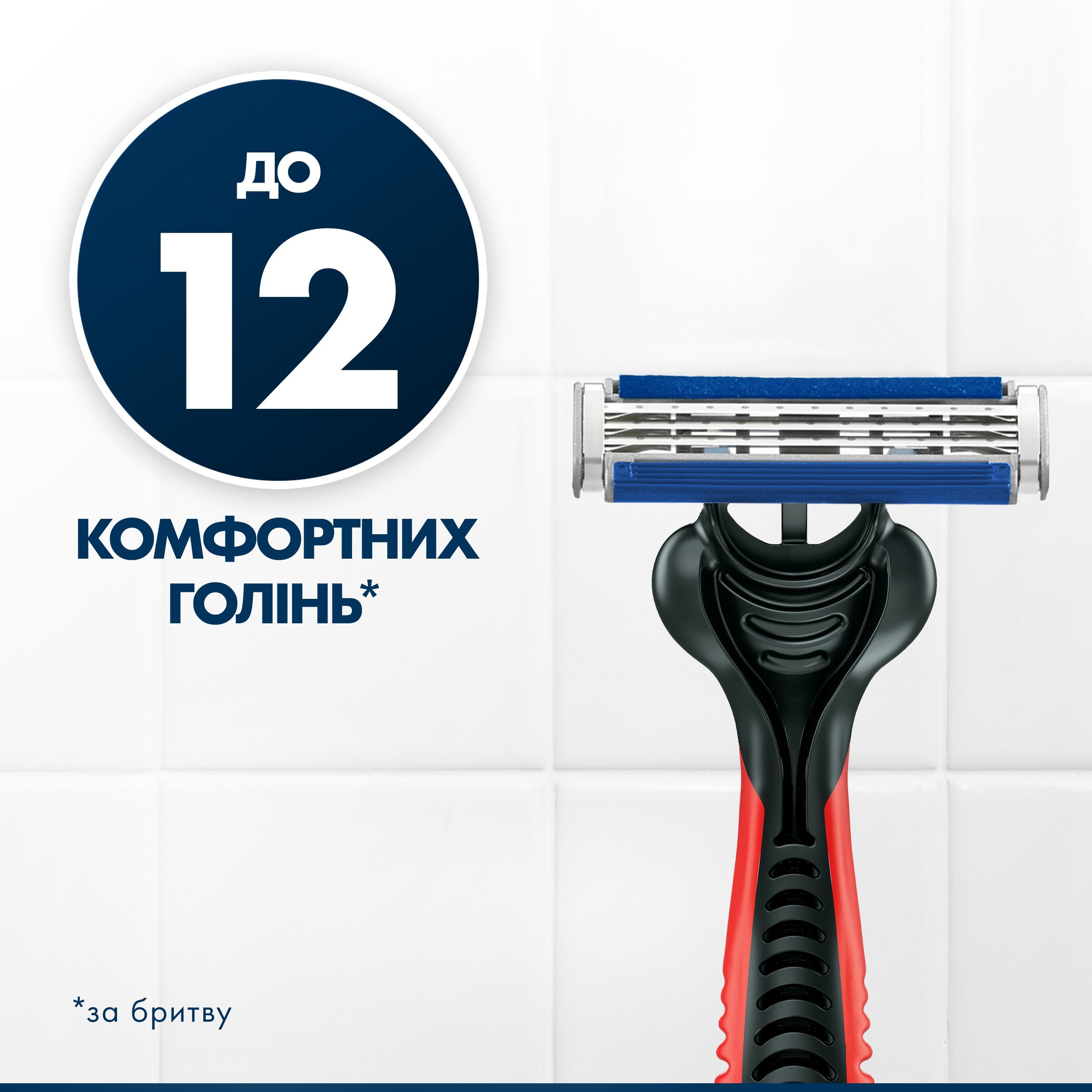 Бритви одноразові Gillette Blue 3 Nitro 5+1 штфото