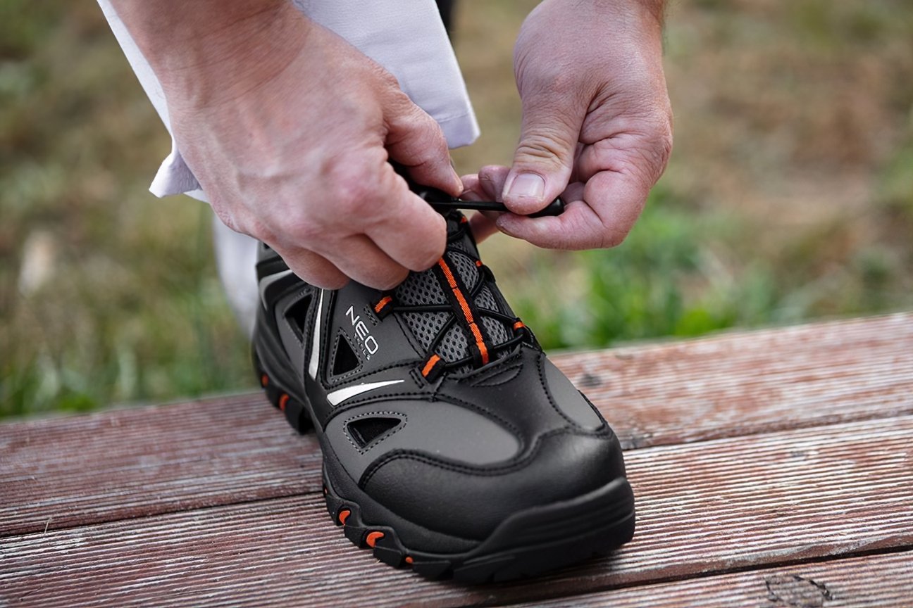 Кросівки робочі Neo Tools підошва EVA з гумовим покриттям, клас захисту OB, SRA, р.40 (82-721)фото8