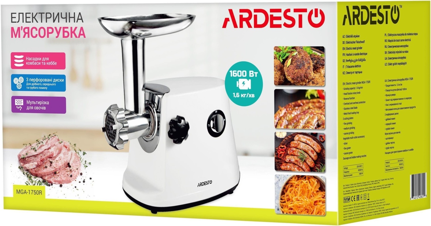 М'ясорубка ARDESTO MGA-1750Rфото