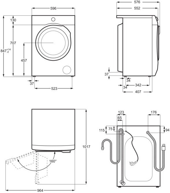 Стиральная машина Electrolux EW6FN528WU фото 2