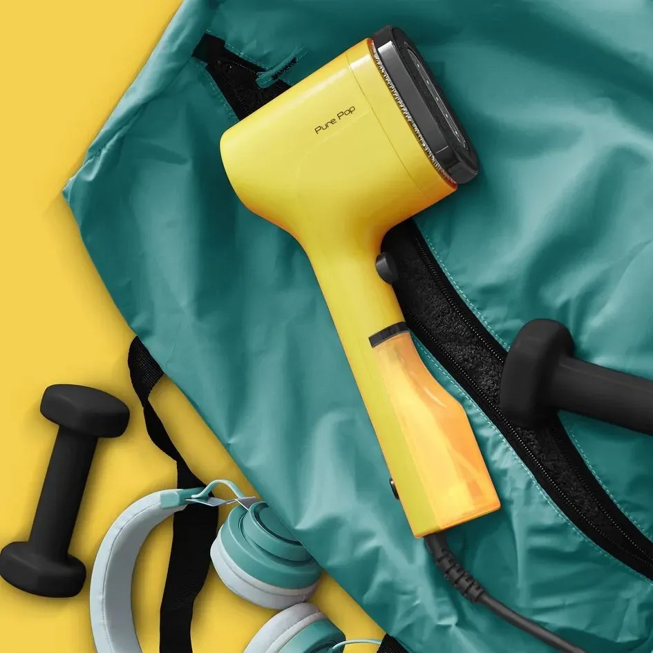 Відпарювач Tefal Pure Pop DT2026E1 жовтийфото