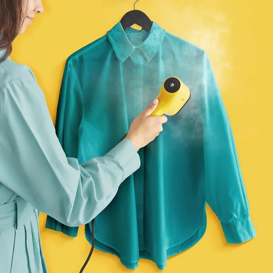 Відпарювач Tefal Pure Pop DT2026E1 жовтийфото