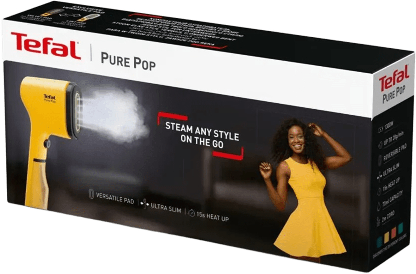 Відпарювач Tefal Pure Pop DT2026E1 жовтийфото8