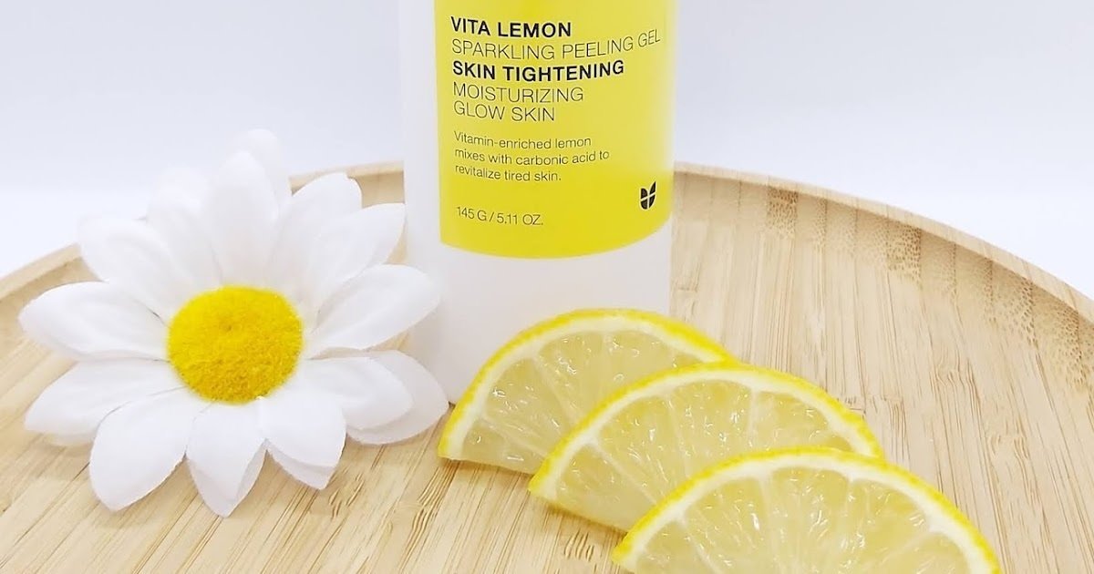 Гель-пілінг вітамінний Mizon Vita Lemon Sparkling Peeling Gel з екстрактом лимона 150млфото4