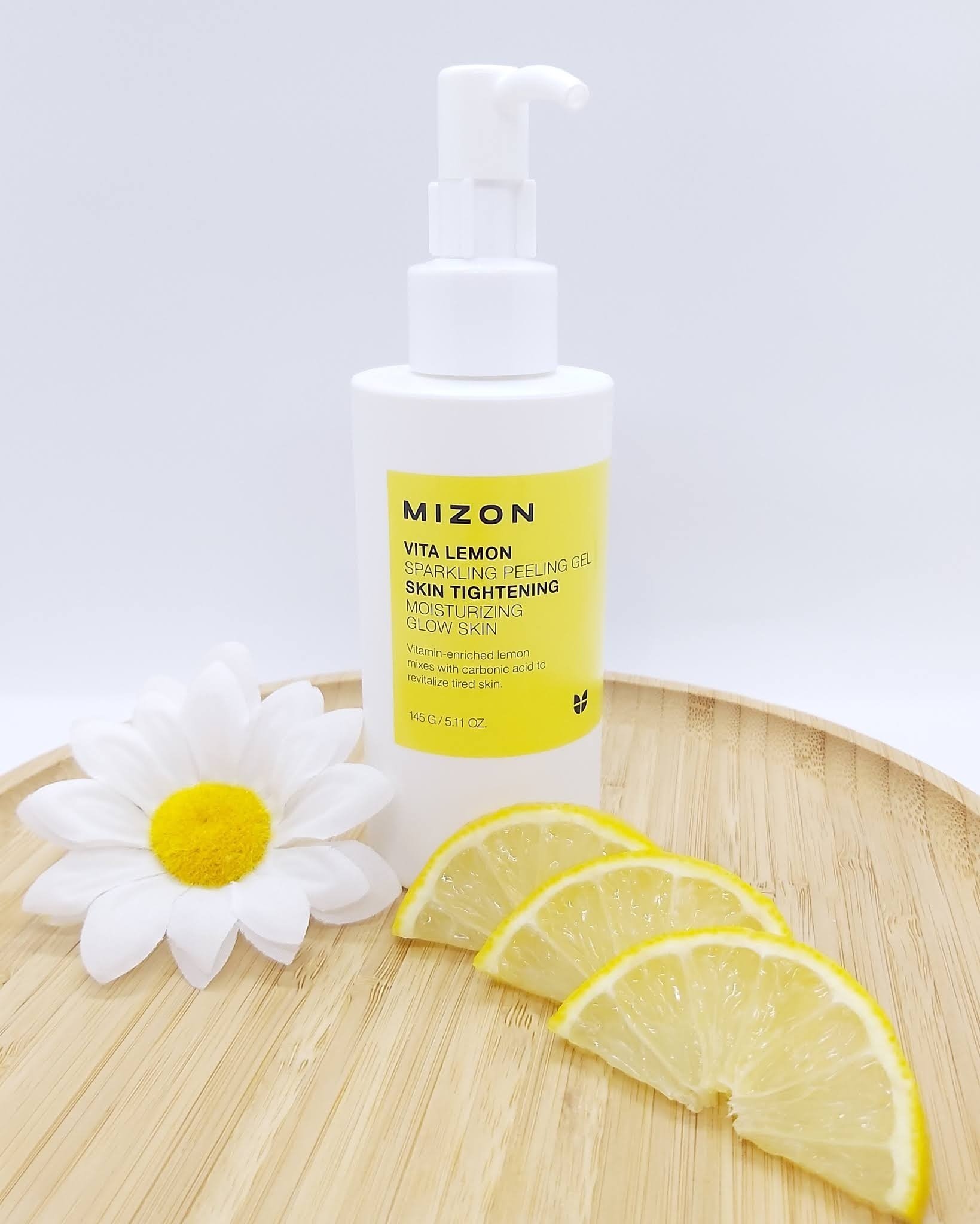 Гель-пилинг витаминный Mizon Vita Lemon Sparkling Peeling Gel с экстрактом лимона 150мл фото 5