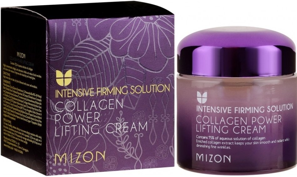 Крем для лица Mizon Collagen Power Lifting Cream с лифтинг эффектом 75мл фото 3
