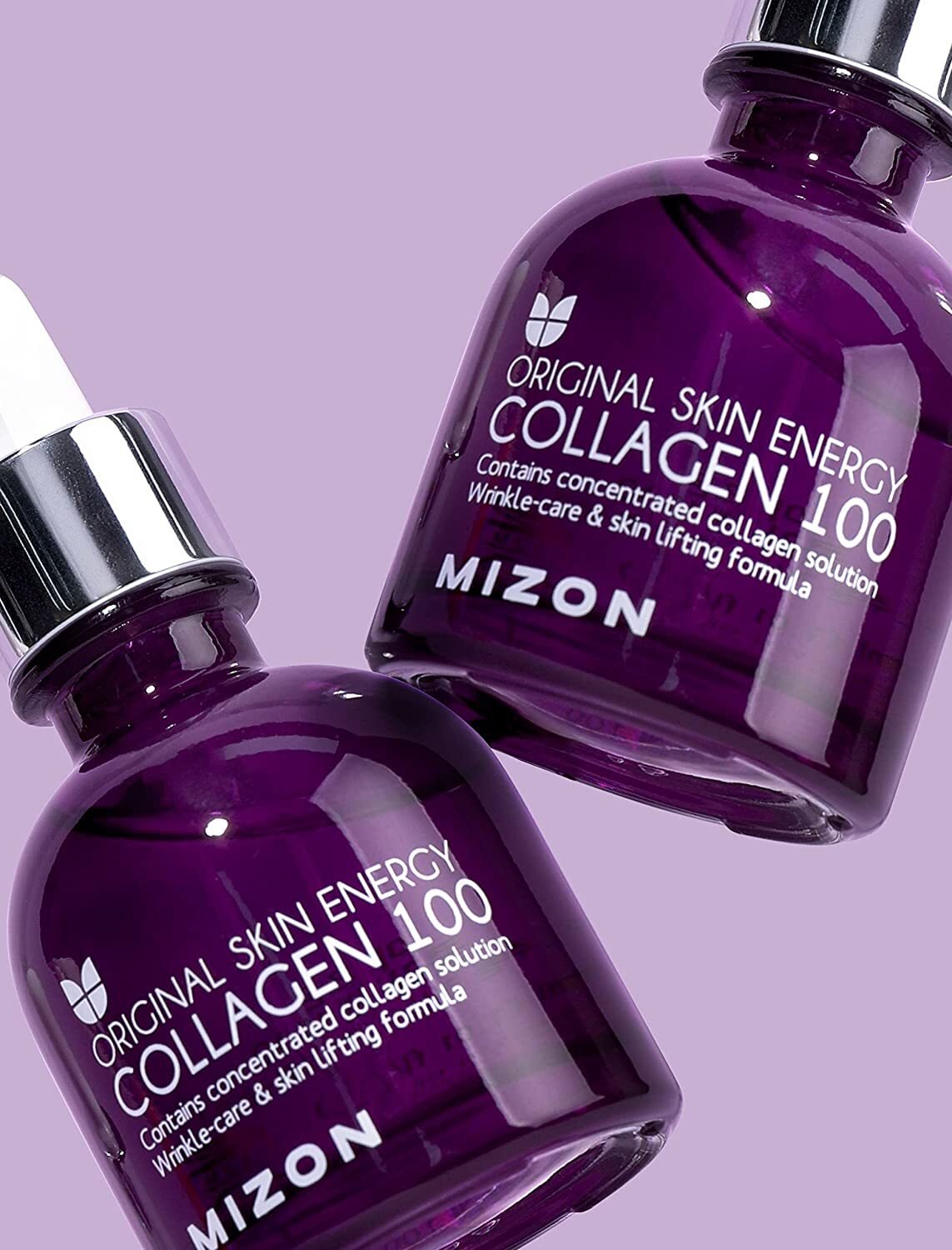 Сыворотка для лица с коллагеном Mizon Original Skin Energy Collagen 100 Ampoulе 30мл фото 13