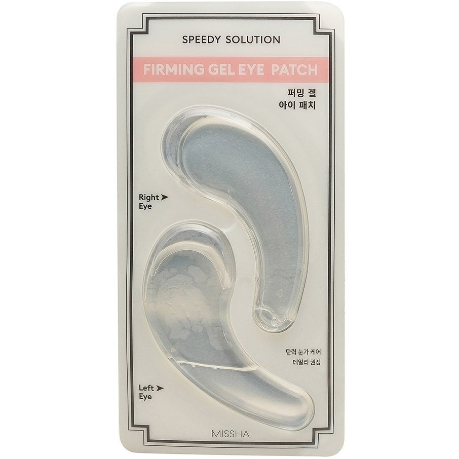 Патчи гидрогелевые для глаз Missha Speedy Solution Firming Gel Eye Patch 2шт фото 2