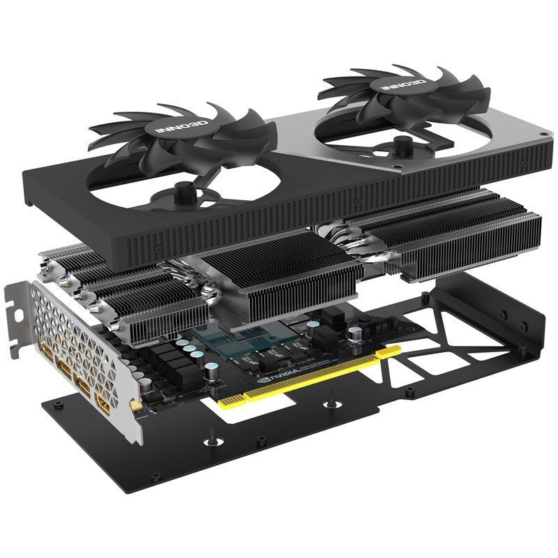 Видеокарта INNO3D GeForce RTX 4070 12Gb GDDR6X Twin X2 (N40702-126X-185252N) фото 3