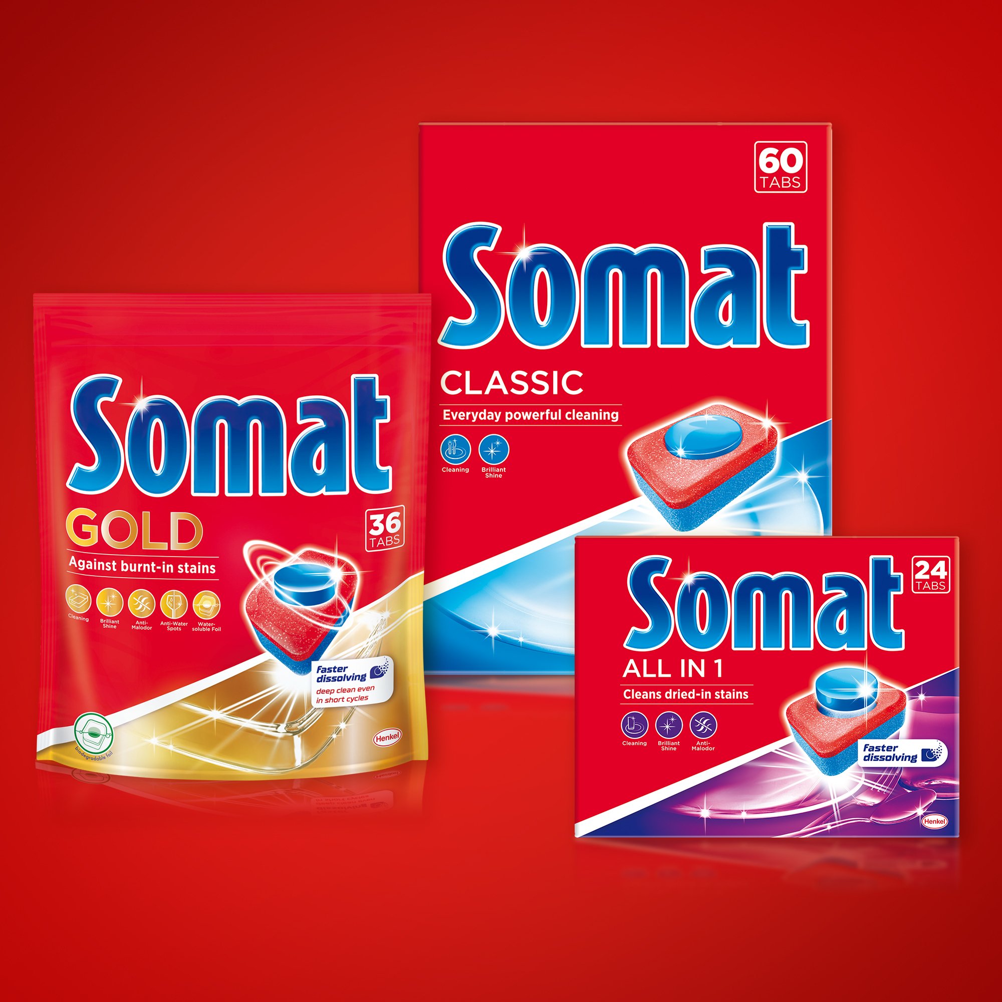 Таблетки для посудомоечной машины Somat All in one 46шт фото 9