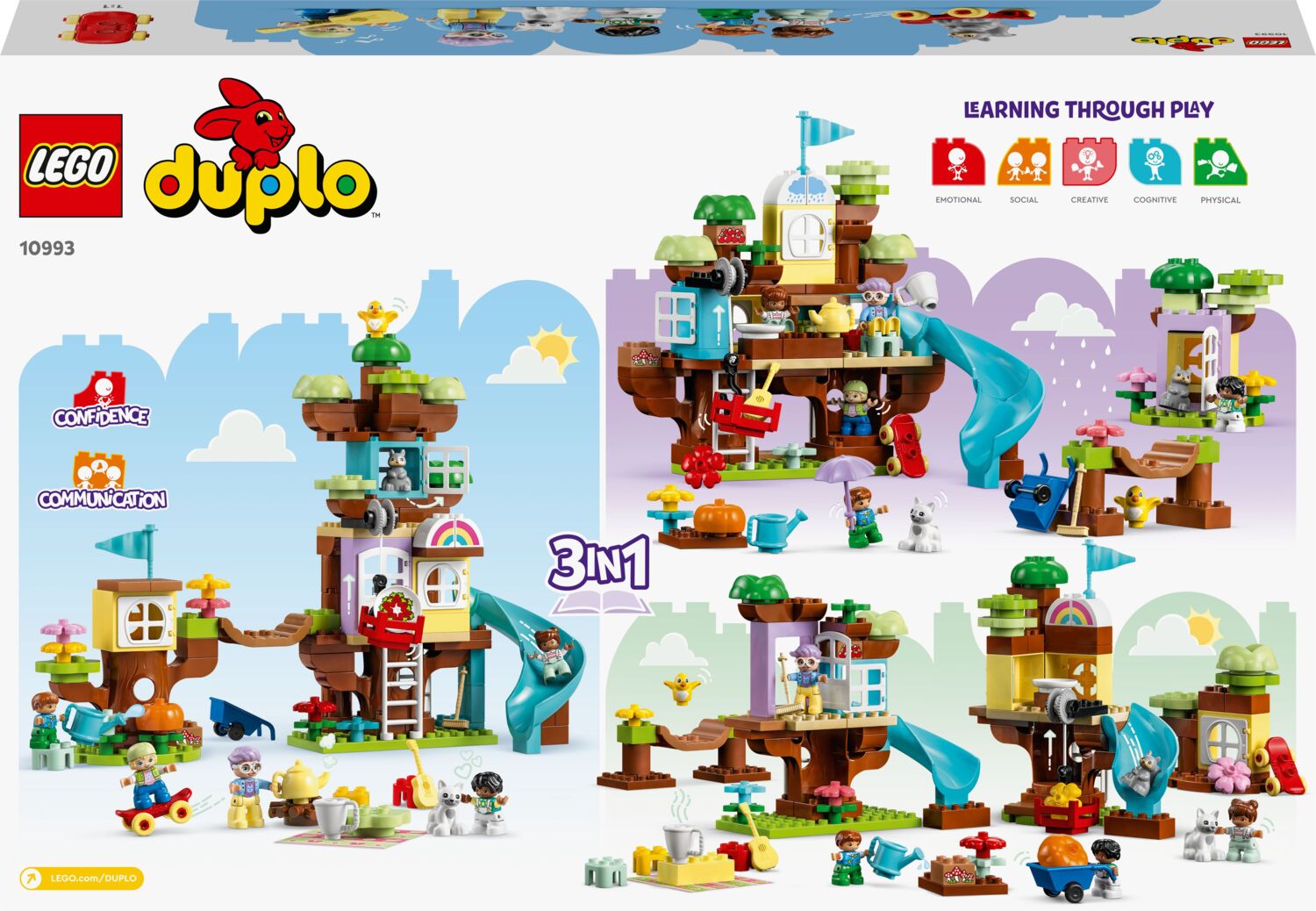 LEGO 10993 DUPLO Домик на дереве 3 в 1 фото