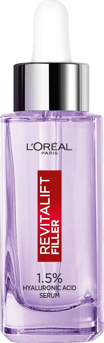 Сироватка з гіалуроновою кислотою L'Oréal Paris Revitalift Filler догляд для всіх типів шкіри 30млфото2