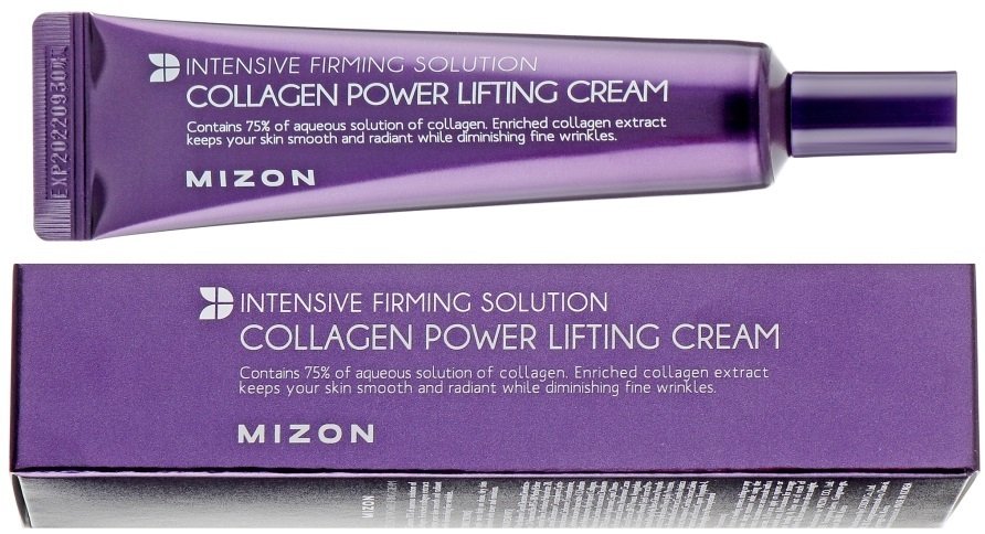Крем для лица Mizon Collagen Power Lifting Cream с лифтинг эффектом 35мл фото 3