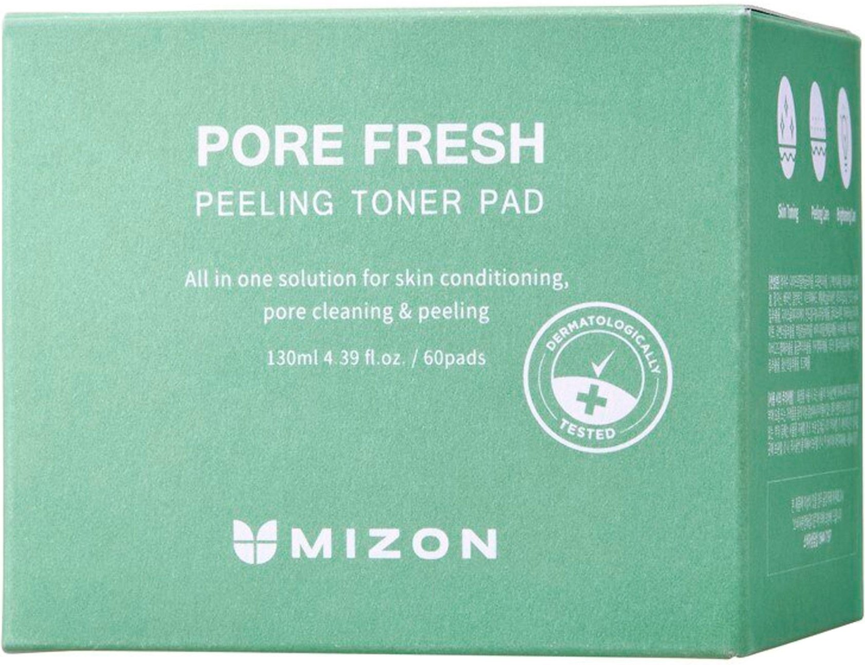 Пилинг-диски для очищения кожи Mizon Pore Fresh Peeling Toner Pad 130мл фото 2