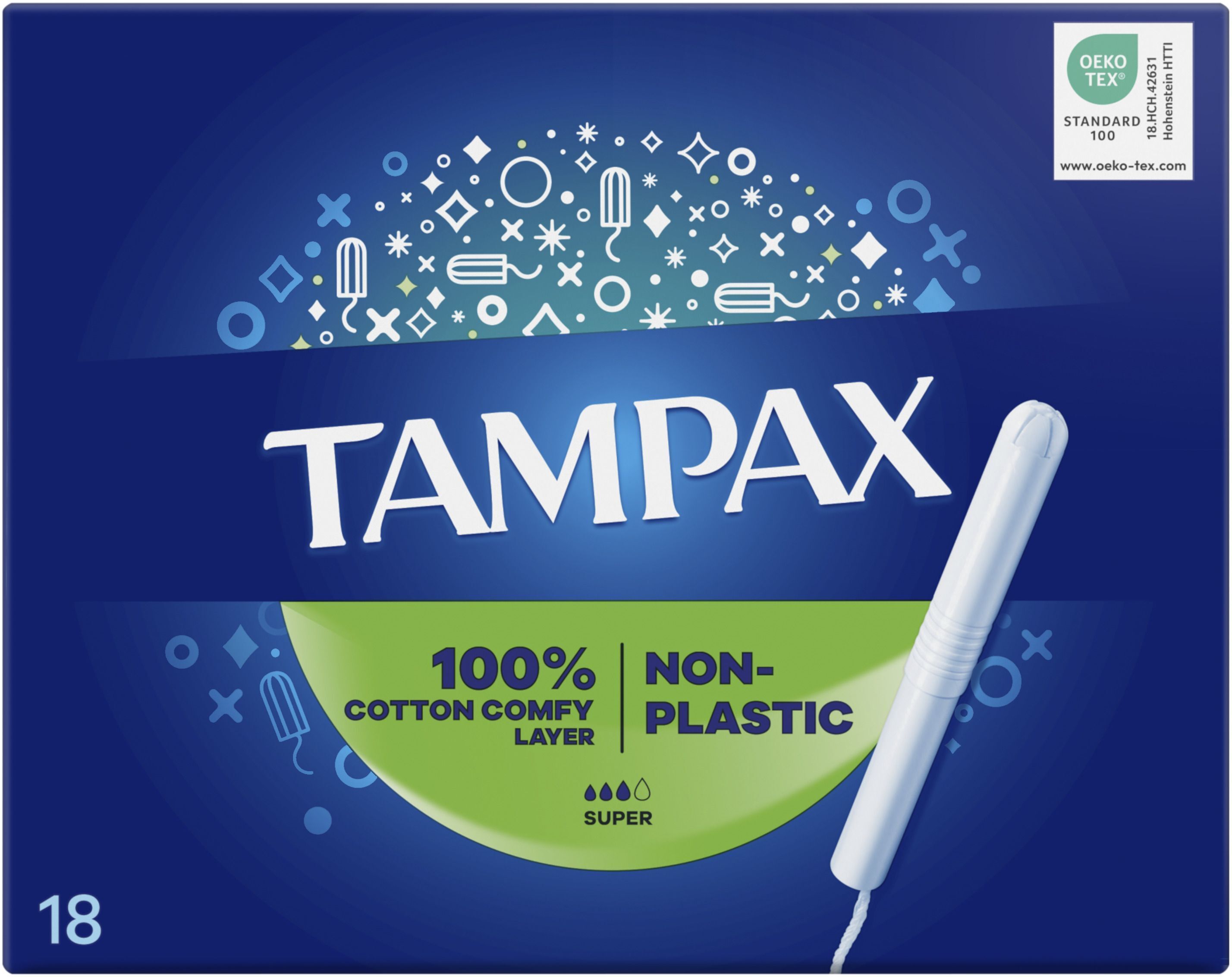 Тампони Tampax Compak Super з аплікатором 18 штфото2