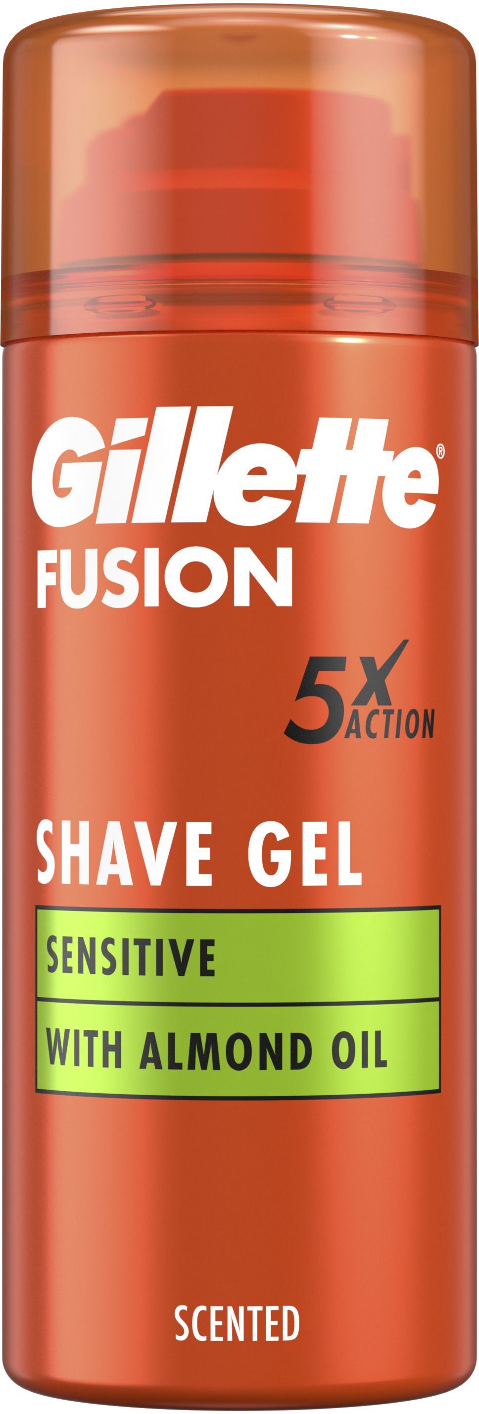 Гель для гоління Gillette Fusion Для чутливої ​​шкіри 75 млфото