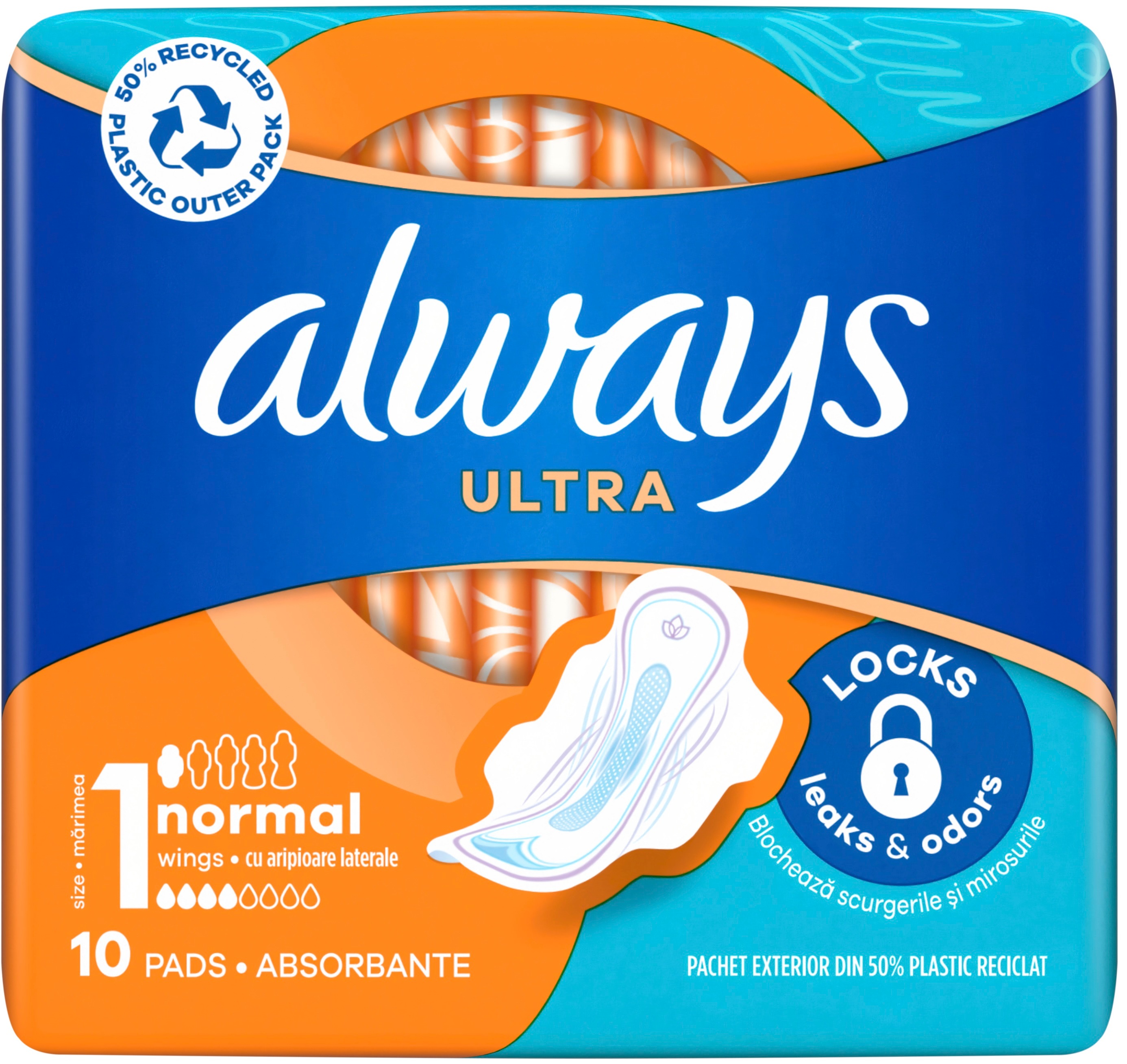 Гігієнічні прокладки Always Ultra Normal (Розмір 1) 10 штфото