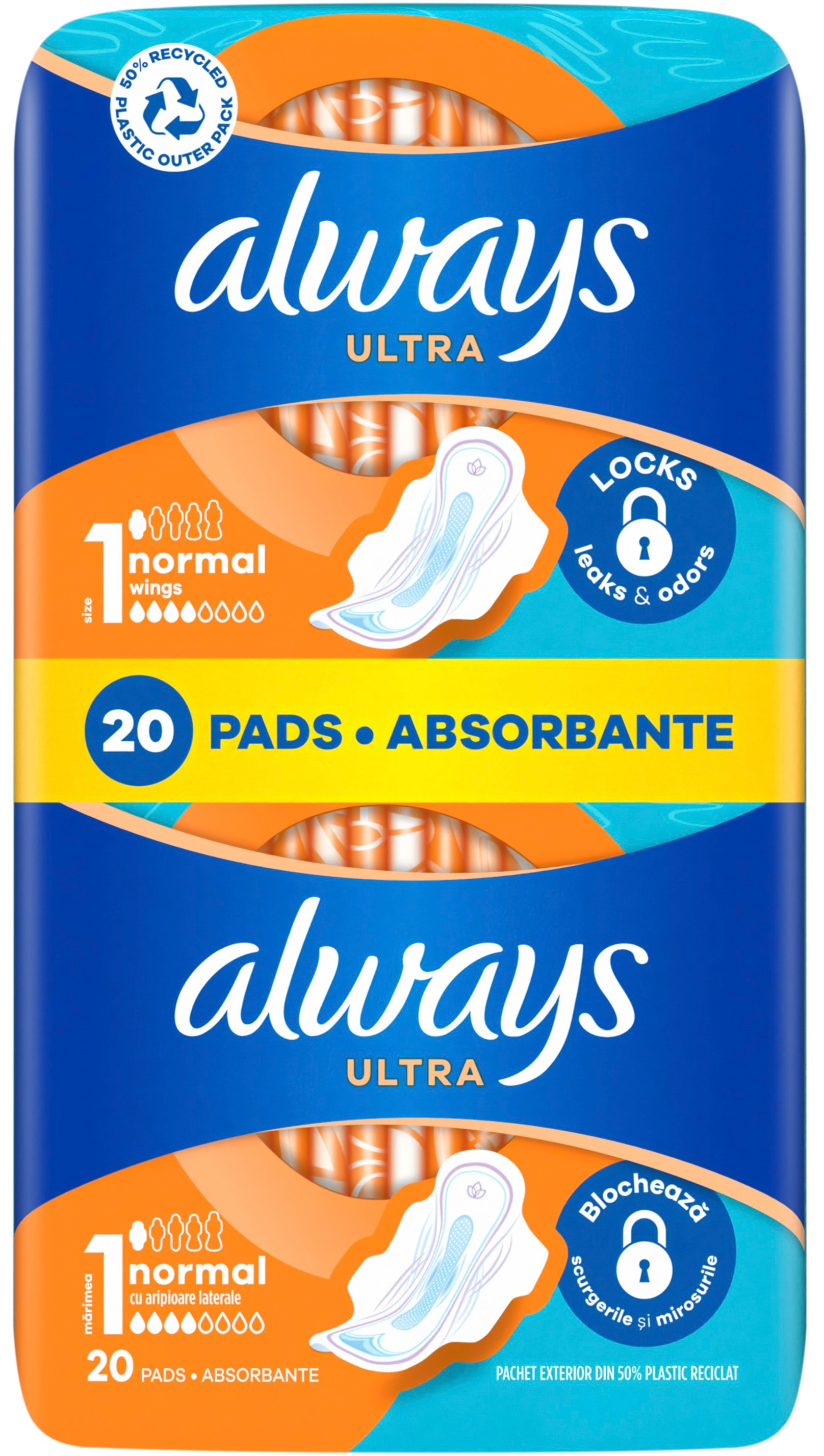 Гігієнічні прокладки Always Ultra Normal (Розмір 1) 20 штфото