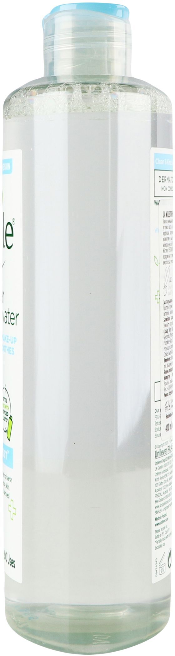 Міцелярна вода Simple Micellar Cleansing Water Pentavitin&Prebiotic 400млфото4