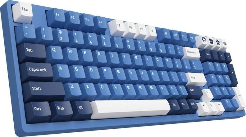 Клавиатура Akko 3098DS Ocean Star 98Key, CS Orange, USB, EN/UKR, No LED, Blue фото 8