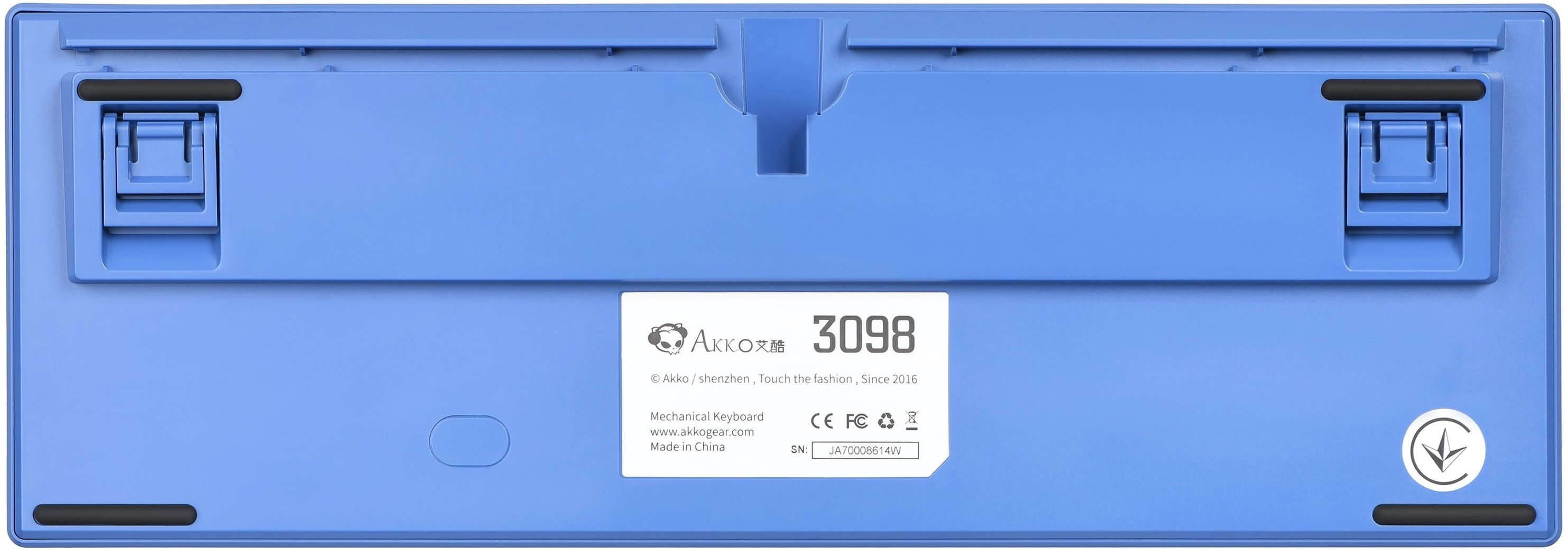 Клавиатура Akko 3098DS Ocean Star 98Key, CS Orange, USB, EN/UKR, No LED, Blue фото 10