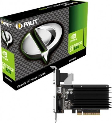 Відеокарта PALIT GeForce GT 630 2GB DDR3 (NEAT6300HD46-2080H)фото3