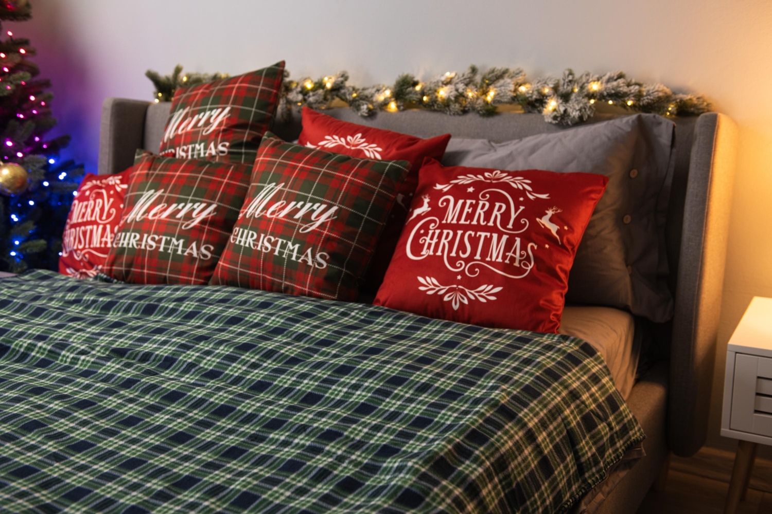 Плед ARDESTO Fleece, 160х200 см, клетка зеленая (ART0702PB) фото