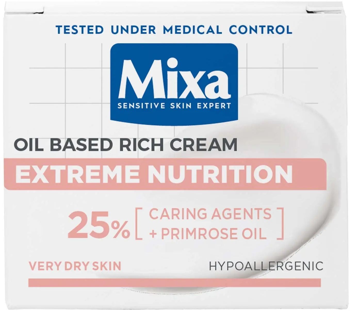 Крем для дуже сухої чутливої шкіри обличчя Mixa Anti-dryness 50млфото5