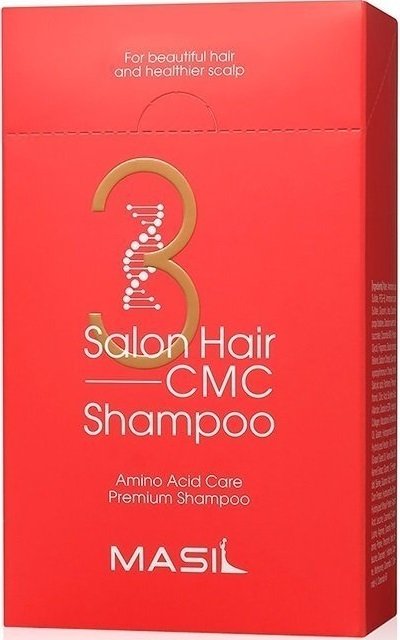 Восстановительный шампунь Masil 3 Salon Hair CMC Shampoo Stick Pouch 8мл фото 2
