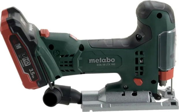 Лобзик Metabo STA 18 LTX 100, 18В, 22мм, 550-2800об/мин (без АКБ и ЗУ) (601002890) фото 2