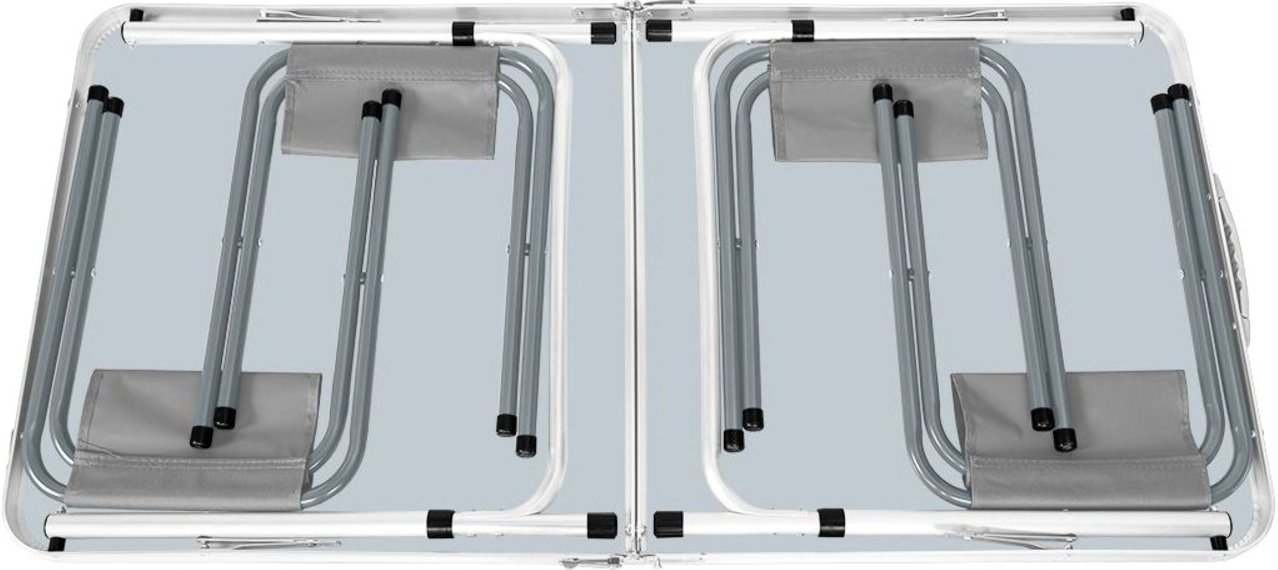 Набор стол и стулья раскладные Neo Tools, стол 120х60х54 (63-159) фото 4