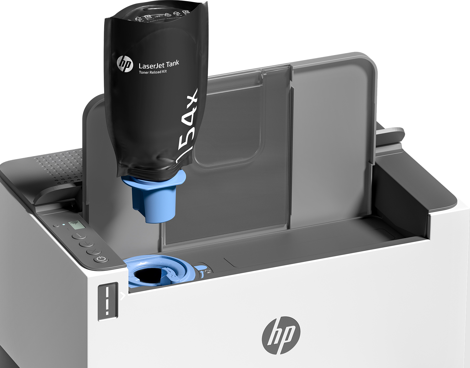 Принтер лазерный HP LaserJet Tank 1502w c Wi-Fi (2R3E2A) фото 6