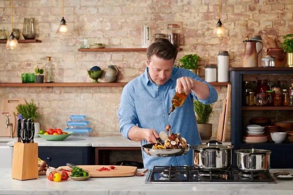 Набор посуды Tefal Jamie Oliver Cook Smart 8 предметов (E310S874) фото 13