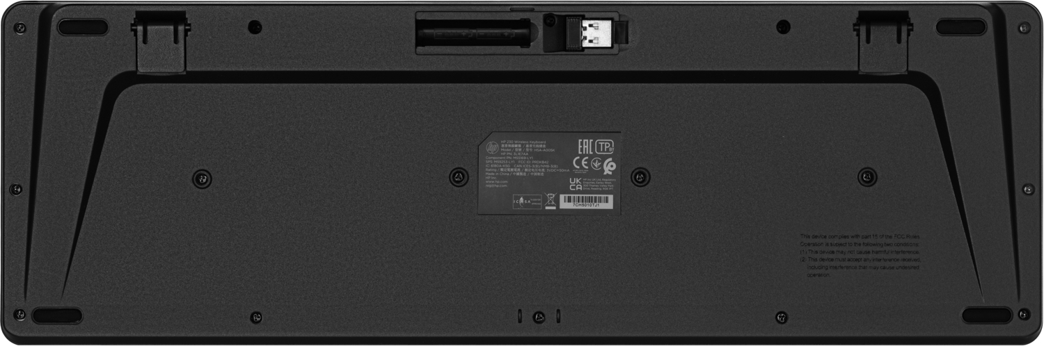 Клавиатура HP 230 WL black (3L1E7AA) фото
