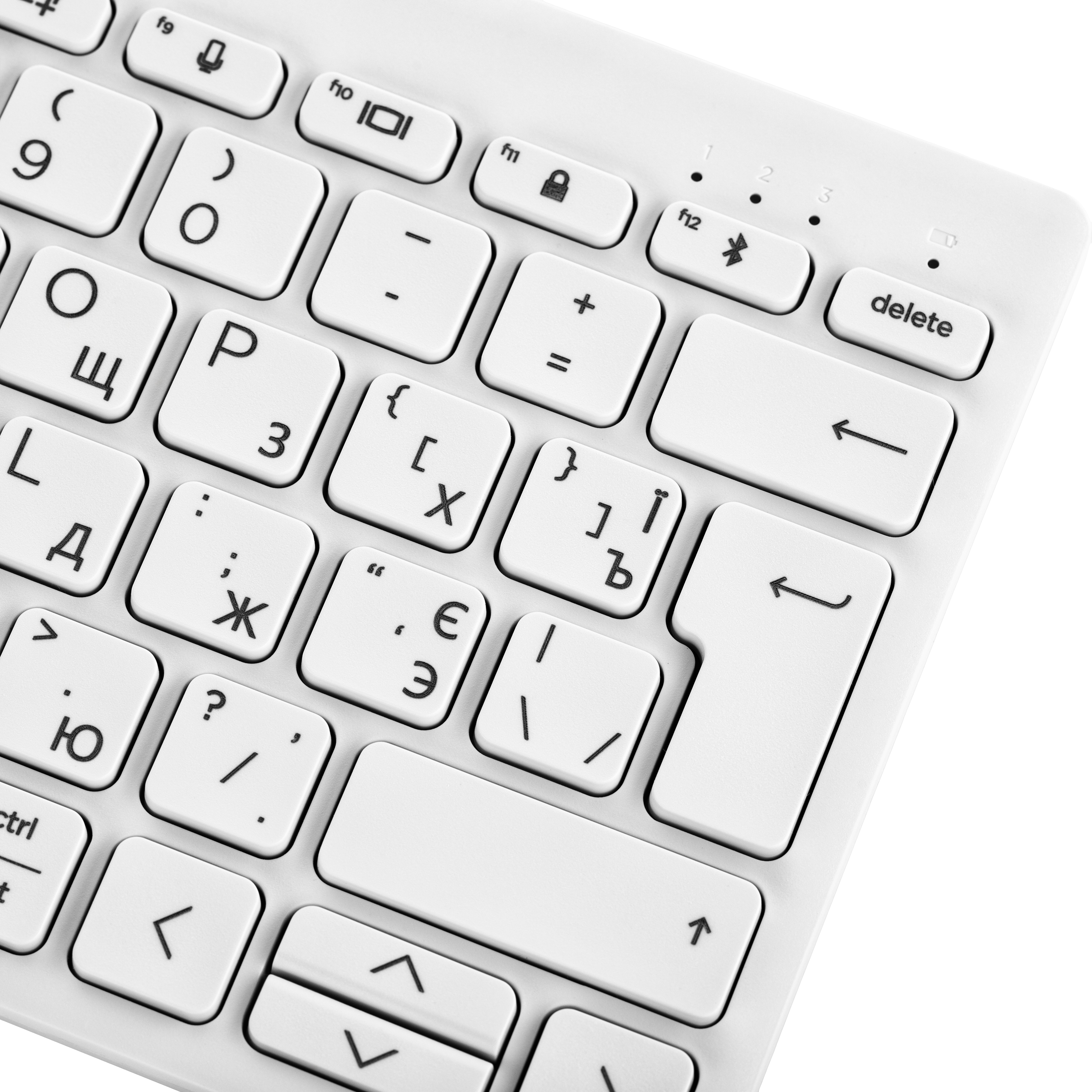 Клавиатура HP 350 Compact Multi-Device BT white (692T0AA) фото 7