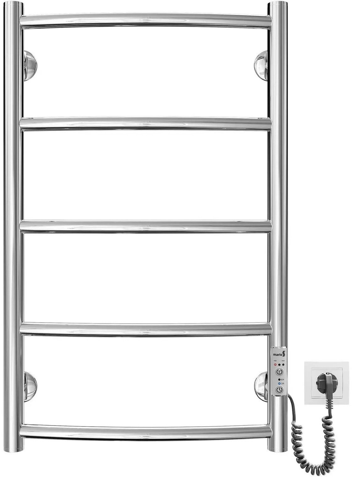 Полотенцесушитель Mario Классик НР-I 650х430/75 электр. TR К (2.3.0113.10.P) фото 3