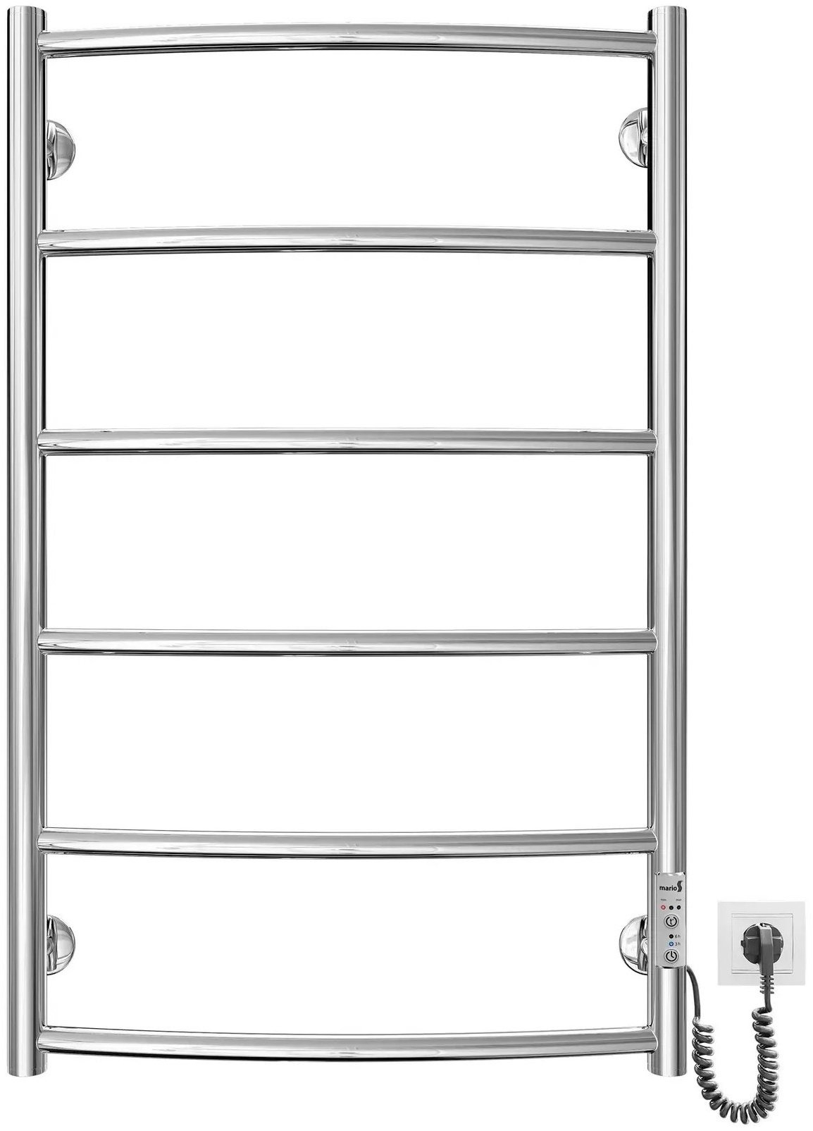Полотенцесушитель Mario Классик НР-I 800х530/85 электр. TR К (2.3.0115.10.P) фото 3