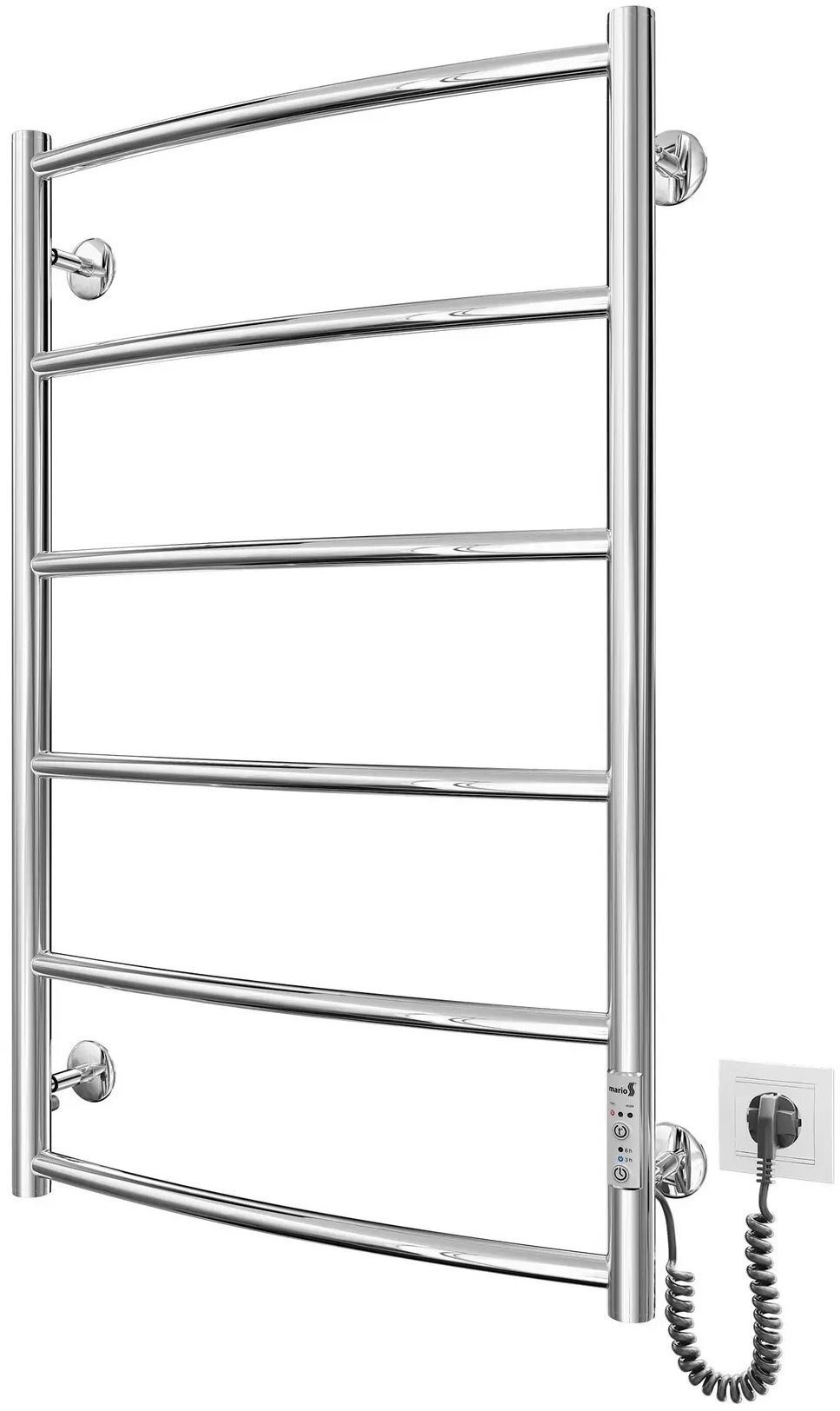 Полотенцесушитель Mario Классик НР-I 800х530/85 электр. TR К (2.3.0115.10.P) фото 4