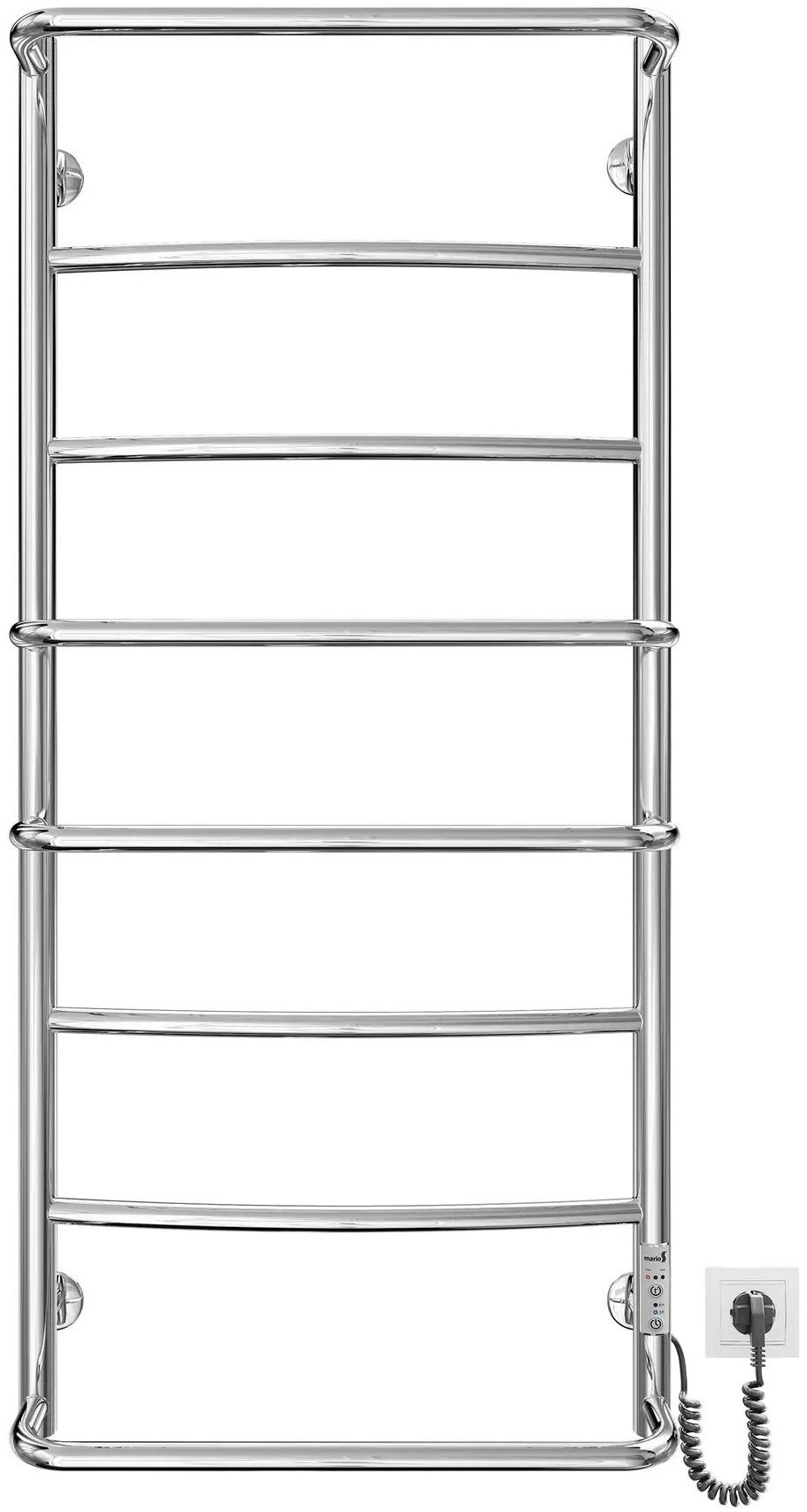 Полотенцесушитель Mario Люкс НР-I 1090х530/150 электр. TR К (2.3.0317.10.P) фото 3