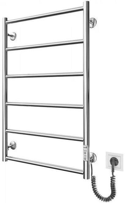 Полотенцесушитель Mario Классик F НР-I 800х530-75мм, с таймером-регулятором, хром (2.3.0703.10.P) фото 4