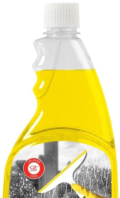 Засіб для миття скла та дзеркал Biossot NeoCleanPro Свіжий лимон 750млфото2