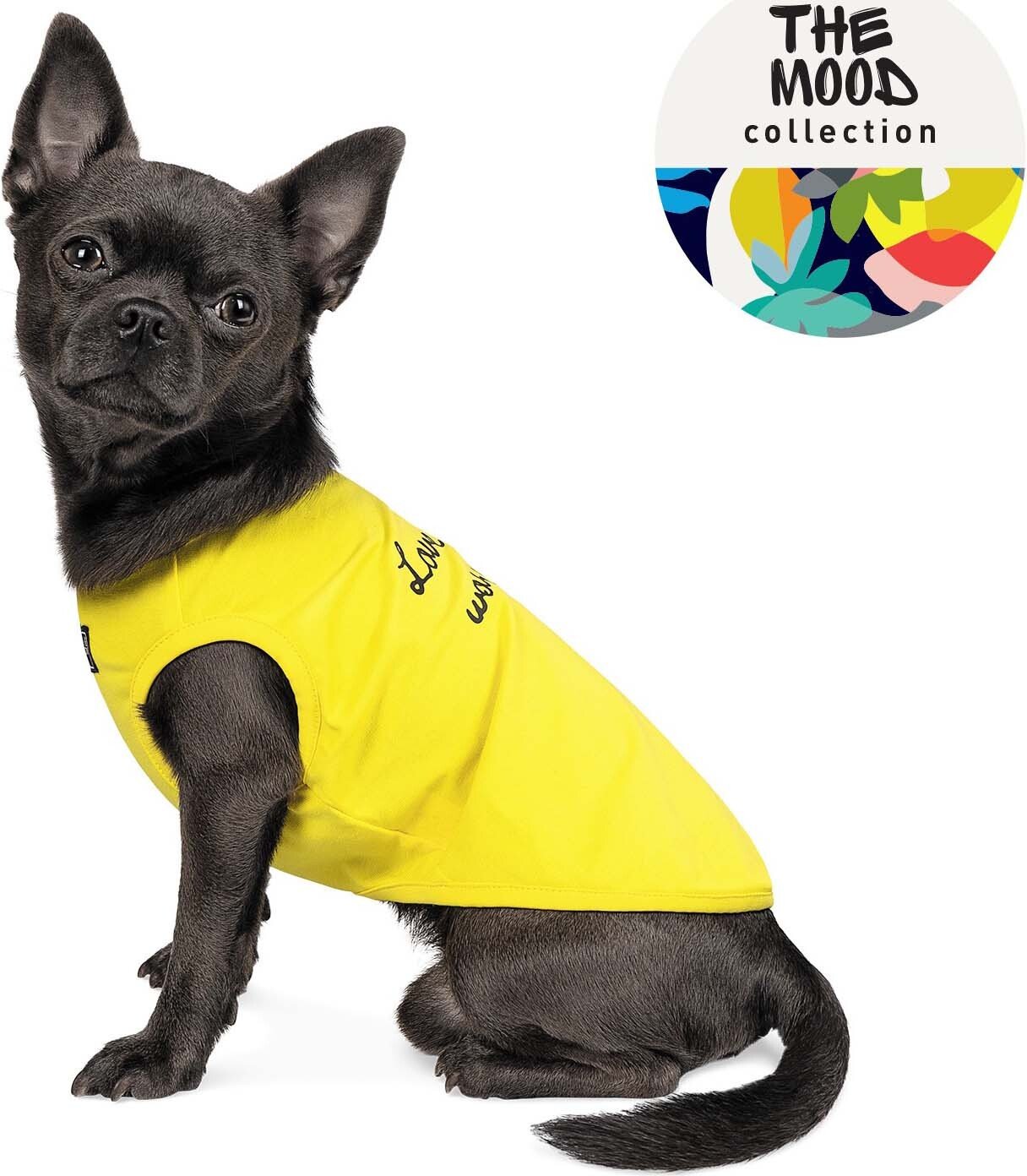 Борцовка для собак Pet Fashion Puppy желтая XS фото 3
