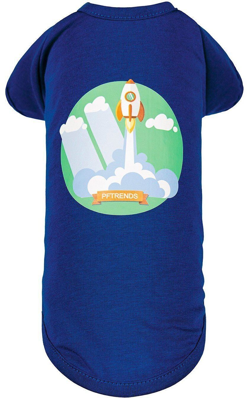 Футболка для собак Pet Fashion Галактика S синяфото
