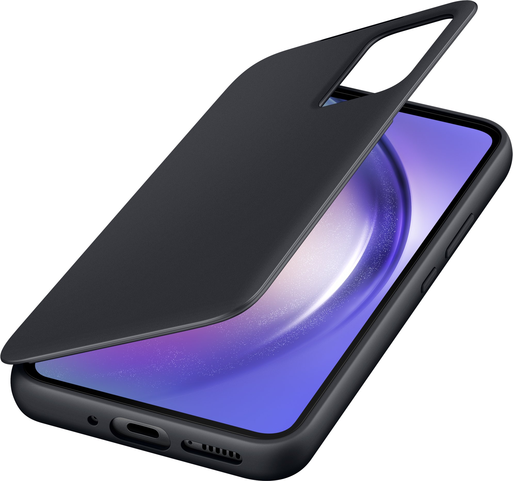 Чехол Samsung Smart View Wallet Case для Galaxy A54 (A546) Black (EF-ZA546CBEGRU) фото 3