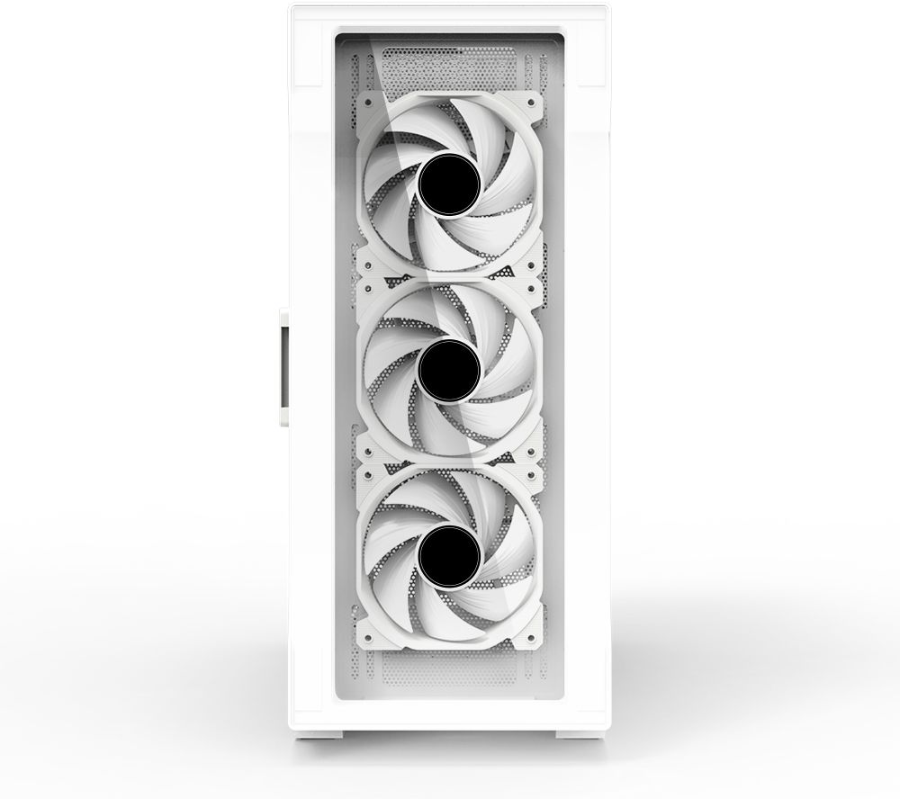 Корпус ZALMAN I3 Neo TG, без БП, 1xUSB3.0, 2xUSB2.0, 4x120mm RGB fans, TG Side/Front Panel, ATX, белый фото 6