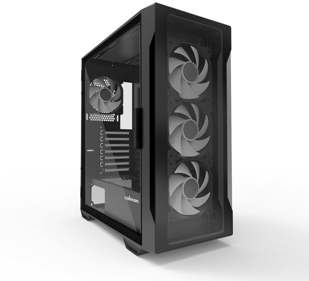 Корпус ZALMAN I3 Neo TG, без БП, 1xUSB3.0, 2xUSB2.0, 4x120mm RGB fans, TG Side/Front Panel, ATX, черный фото 5