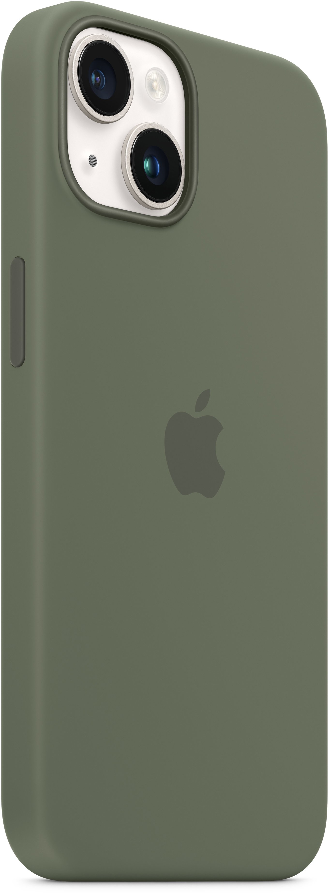 Чехол Apple для iPhone 14 Silicone Case with MagSafe Olive (MQU83ZE/A) фото 2