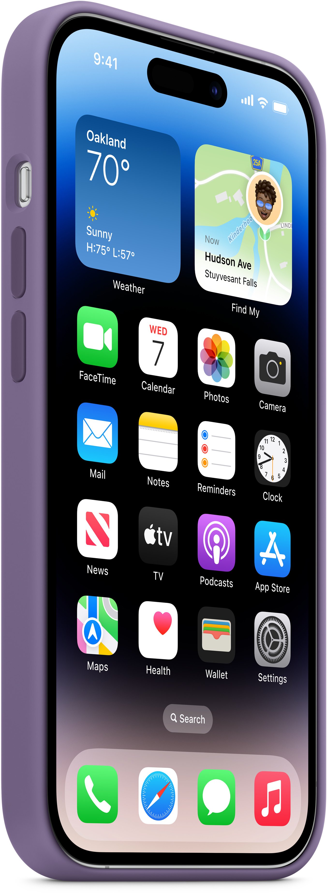 Чехол Apple для iPhone 14 Pro Silicone Case with MagSafe Iris (MQUK3ZE/A) фото 3