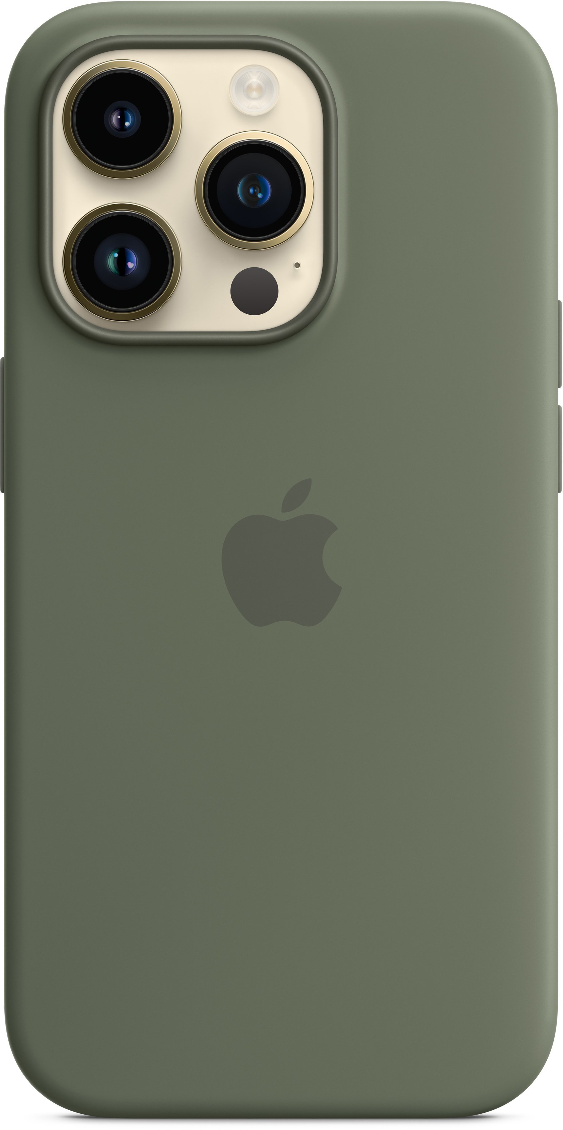 Чехол Apple для iPhone 14 Pro Silicone Case with MagSafe Olive (MQUH3ZE/A) фото 5