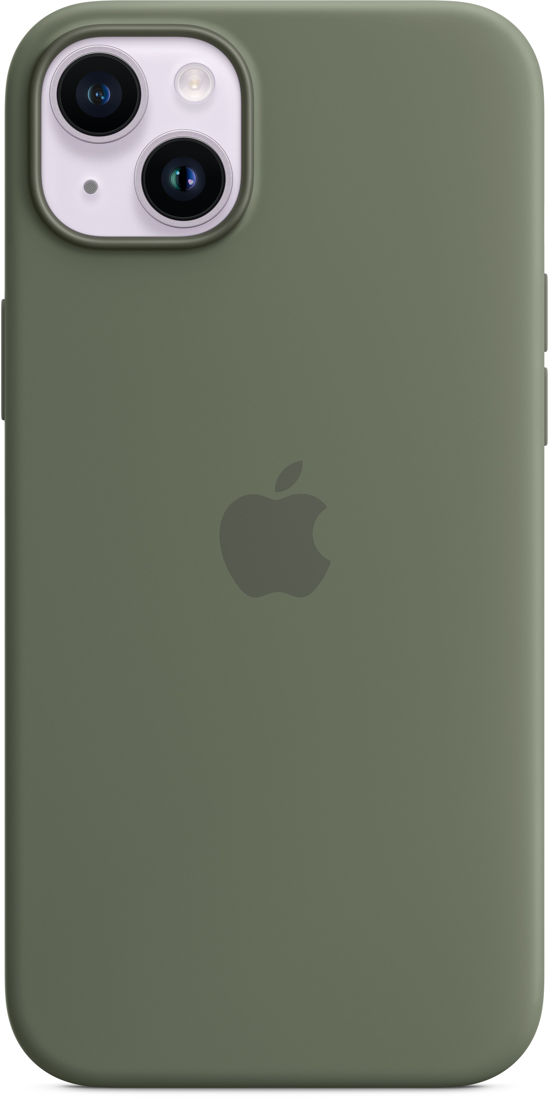 Чехол Apple для iPhone 14 Plus Silicone Case with MagSafe Olive (MQUD3ZE/A) фото 3